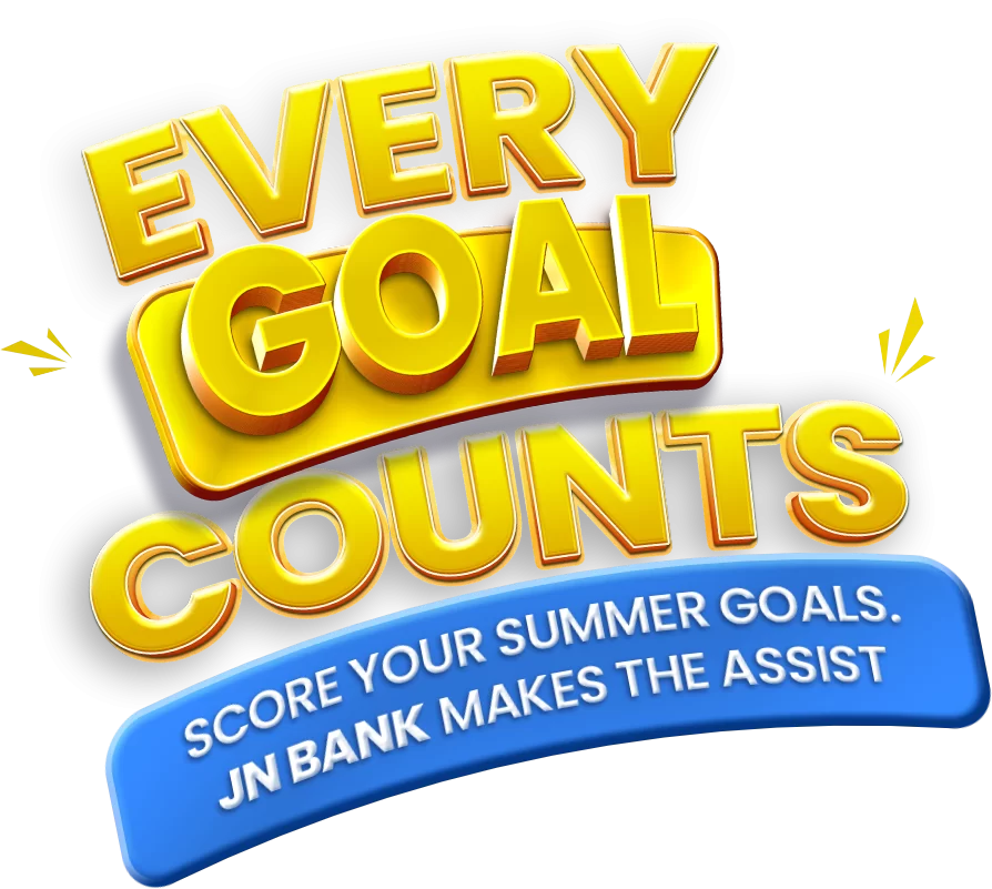 Promotional banner for JN Bank's Baby's Registry: 'Invest in Baby's Future Today' with offer details about a $2,500 registry account and cards.